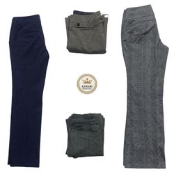 Y2K Pantalones de Oficina Acampanados 10pcs AT 101