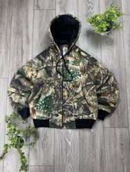 Carhartt rework style realtree jackets
