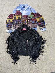 Y2K Statement Jackets & Tops Mix