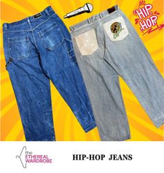 Jeans Vintage HipHop tra cui Coogi, FUBU, Sean Joh..