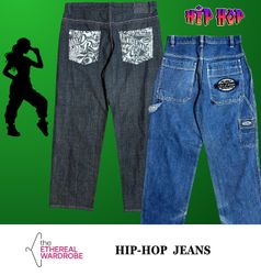 Jeans Hip Hop Premium tra cui Ecko Unltd, FUBU, Ka..