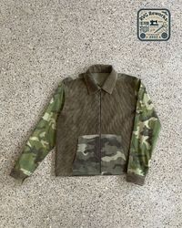 Jaqueta Utilitária Camo Reciclada