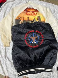 Veste bomber en satin