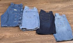 Mezcla de pantalones cortos de mezclilla de marca