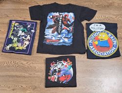 T-shirt con stampa di cartoni animati