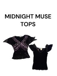 Midnight muse tops