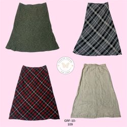 Woll-Minirock – Gemütliche Retro-Ästhetik (GRF-10-..