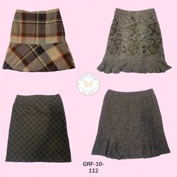 Premium Woll-Midi-Rock – Weich, Warm & Schick (GRF..