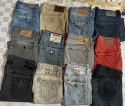 TRUE RELIGION , ROCK REVIVAL JEANS (MD 1373)