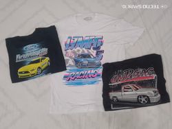 ZV0572 Vintage Racing T-Shirt Bundle