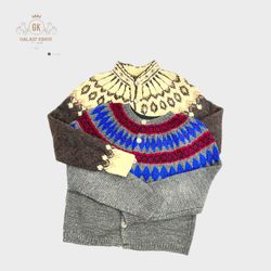 Malhas Fair Isle Y2K