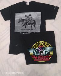 ZV0575 Vintage T-shirt imprimé en gros sans marque