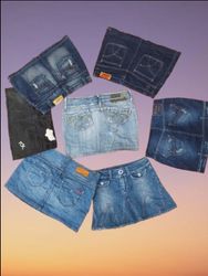 Y2k GUESS UND ANDERE MINI-RÖCKE (MSK-72)