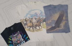 CRZ0557 Vintage Animal Print T-Shirt Bundle