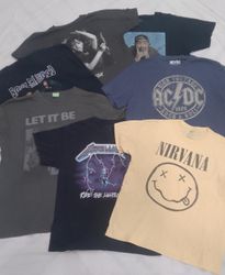 CRZ0605  Vintage Music T-Shirt Bundle