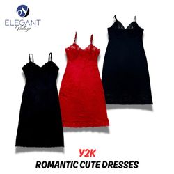 Vestidos lindos románticos Y2K - EV0144