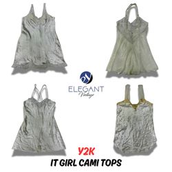 Y2K IT Girl Cami Tops - EV0147