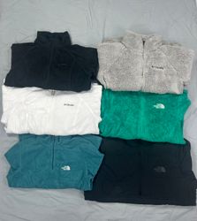 The North Face & Columbia Fleece Mix (10 Pieces) –..