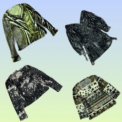 Y2K Forest vibe Full Sleeve Tops (TS-1325)