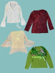 Y2K NYC Full Skeeve Tops (TS-1312)