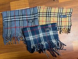 bufandas de Burberry