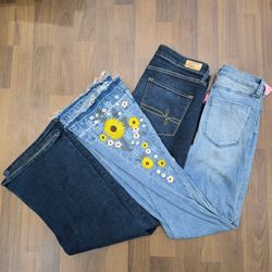 AV-0206 Unbranded Flare Jeans
