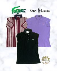 Ralph Lauren & Lacoste Polo Shirts (F4)