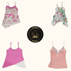 Y2K Soft Girl Core Cami Tops