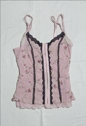 SK#83, Y2K Beautiful Net Top