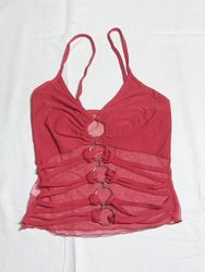 SK#87, Y2K Sexy Net Top