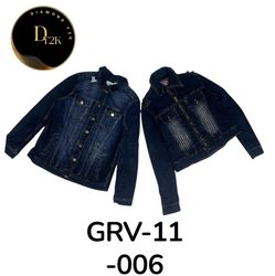 Jaqueta de Denim Y2K Autêntica dos anos 2000 – Mod..