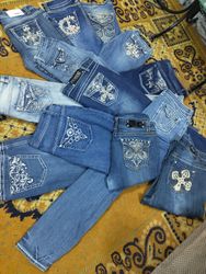 Poches en broderie Jeans Denim Embelli