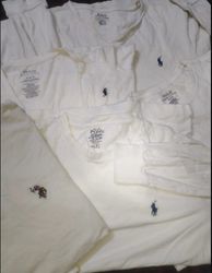 Ralph Lauren weiße T-Shirts