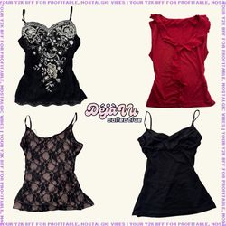 Y2K NYC Nights Cami Tops (DVC#94)