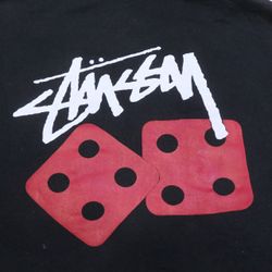 CR695 REWORK STYLE STUSSY PRINTED HOODIE