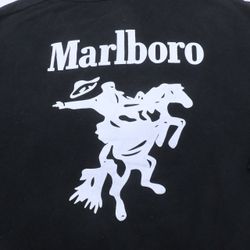 CR696 REWORK STYLE MARLBORO PRINT HOODIE