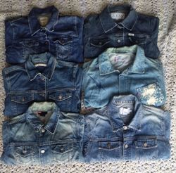 Mix Branded denim jacket