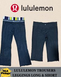 LULULEMON LEGGINGS/ TROUSERS SHORT LONG
