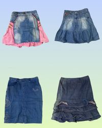 Y2K Denim mini skirts (TS-1348)