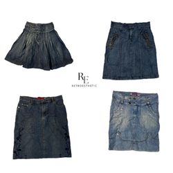 Y2K Britney Era Unique Midi Skirts RE-2391