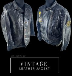 Vintage leather jacket