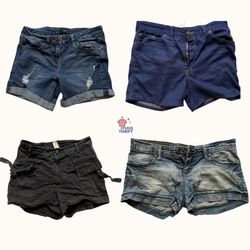 Shorts en jean Y2K Paris Hilton