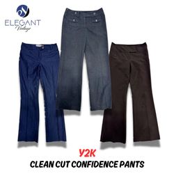 Calças de Confiança Limpa Y2K - EV0268
