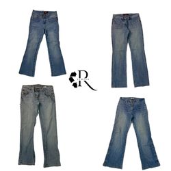 Y2K Cyber Girl Era Denim Jeans RW-1149