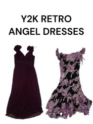 ROBE ANGE RÉTRO Y2K