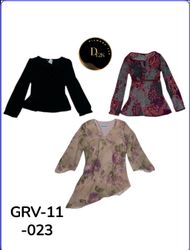 Y2K Women’s Long Sleeve Top – Early 2000s Vintage ..