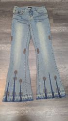 666 - Pantaloni in stile Y2K Mix Mesh