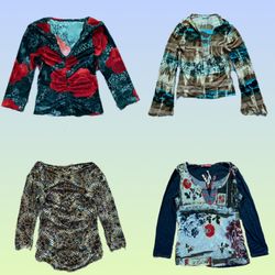Y2K Grunge Full Sleeve Tops (TS-1353)