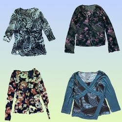 Y2K European Mix Full Sleeve Tops(TS-1354)