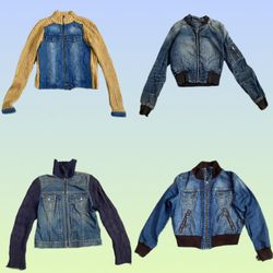 Y2K Unique Denim Jacket (TS-1363)